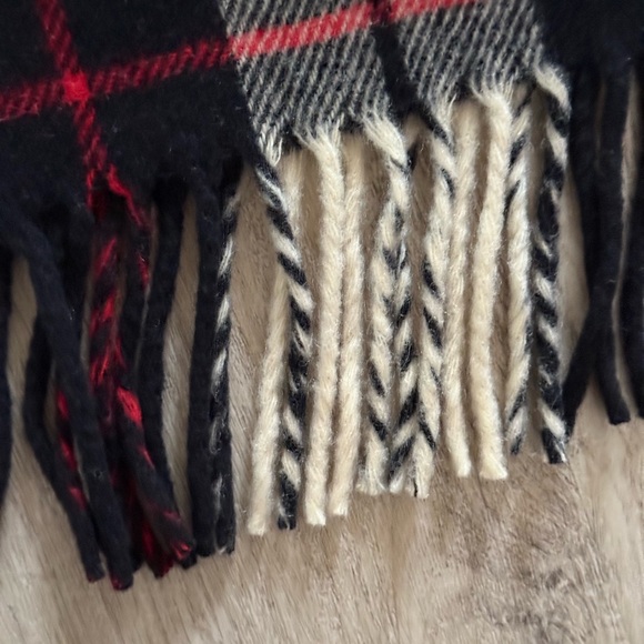 Vintage Marshalls of Massachusetts Virgin Lambswool Plaid Scarf Made in Italy - Picture 2 of 5